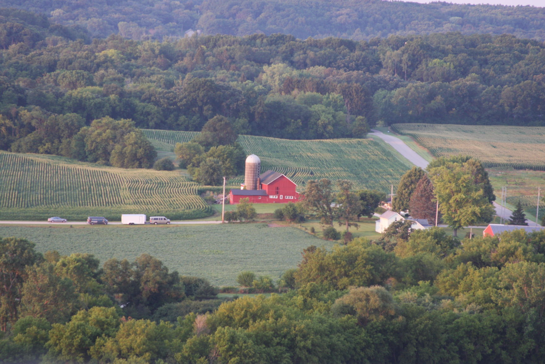 Farms below